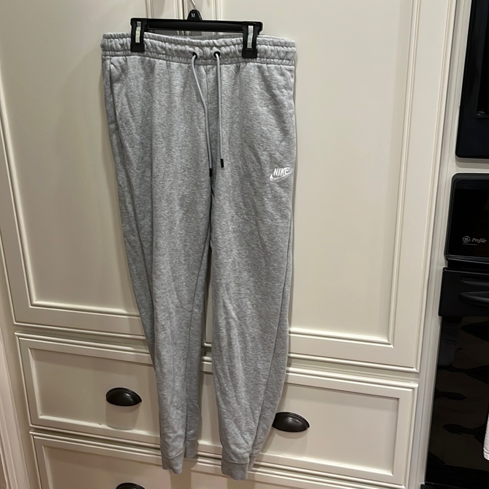 Womens Grey Nike Sweatpants